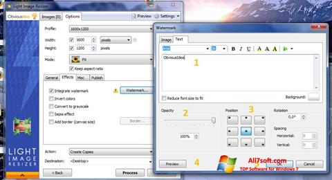 截图 Light Image Resizer Windows 7