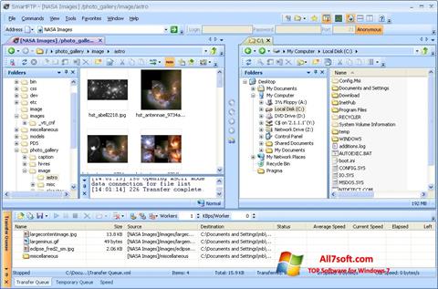 截图 SmartFTP Windows 7