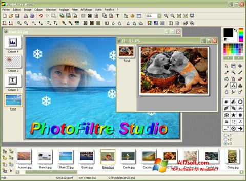 截图 PhotoFiltre Windows 7