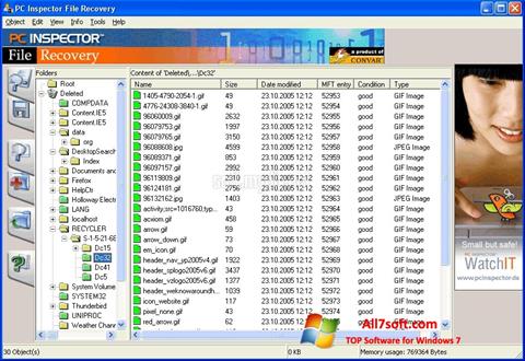 截图 PC Inspector File Recovery Windows 7