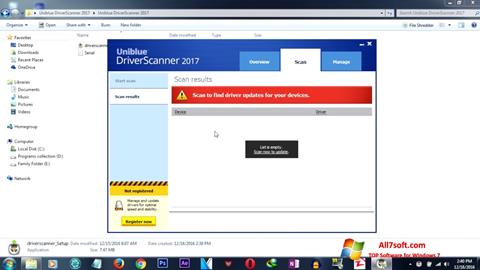 截图 DriverScanner Windows 7