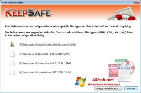 截图 KeepSafe Windows 7