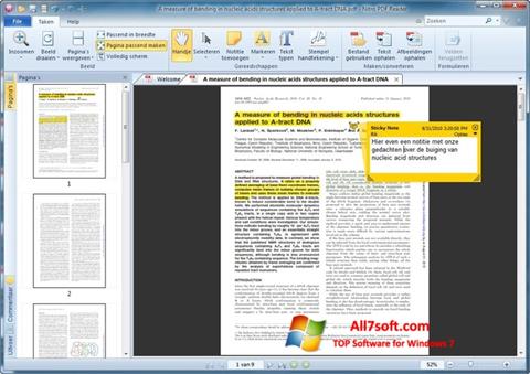截图 Nitro PDF Reader Windows 7