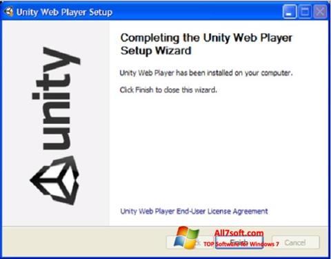 截图 Unity Web Player Windows 7
