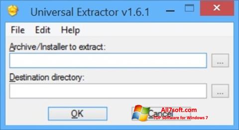 截图 Universal Extractor Windows 7