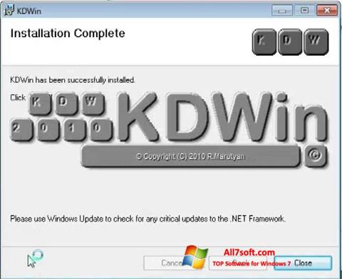 截图 KDWin Windows 7