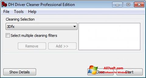 截图 Driver Cleaner Windows 7