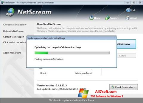 截图 NetScream Windows 7