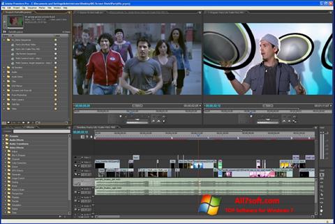 截图 Adobe Premiere Pro Windows 7