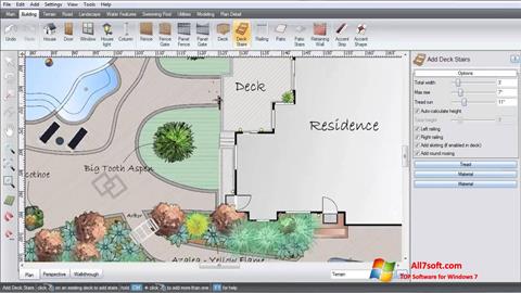 截图 Realtime Landscaping Architect Windows 7