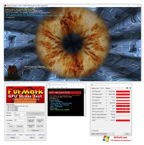 截图 FurMark Windows 7