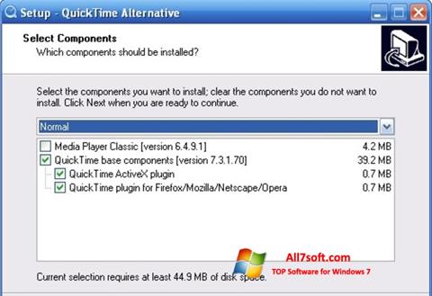 截图 QuickTime Alternative Windows 7