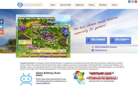 截图 Coowon Browser Windows 7
