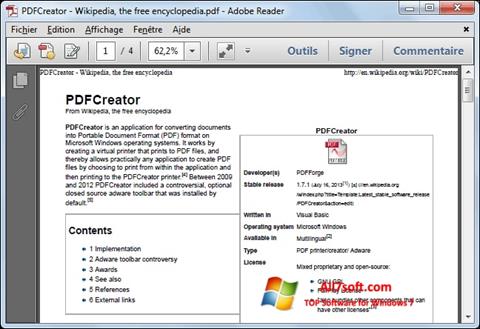 截图 PDFCreator Windows 7
