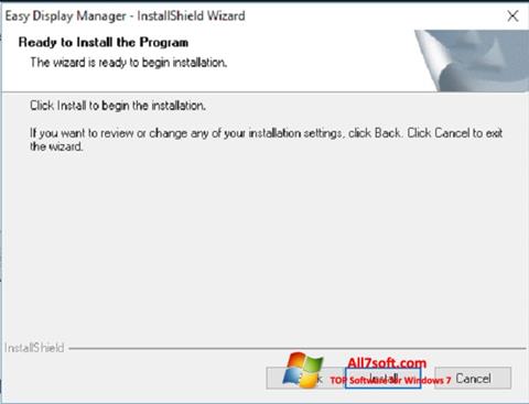 截图 Easy Display Manager Windows 7