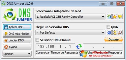 截图 DNS Jumper Windows 7