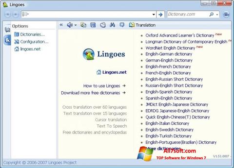 截图 Lingoes Windows 7