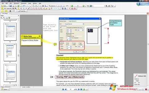截图 PDF-XChange Editor Windows 7