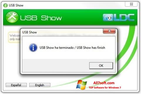 截图 USB Show Windows 7