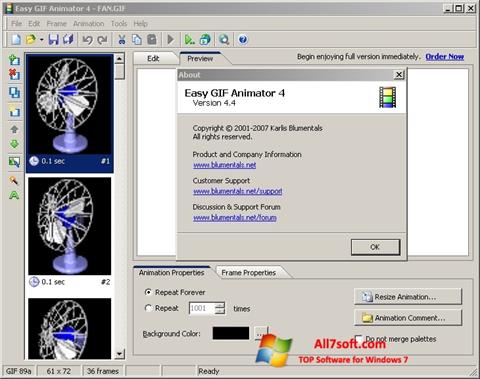 截图 Easy GIF Animator Windows 7