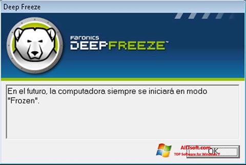 截图 Deep Freeze Windows 7