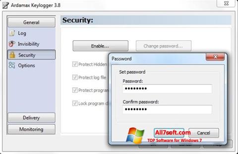 截图 Ardamax Keylogger Windows 7
