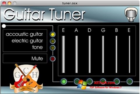截图 Guitar Tuner Windows 7