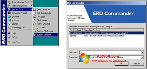 截图 ERD Commander Windows 7
