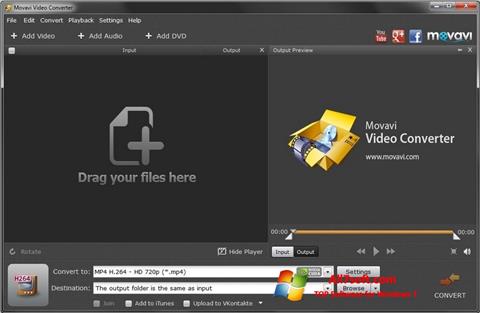 截图 Movavi Video Converter Windows 7