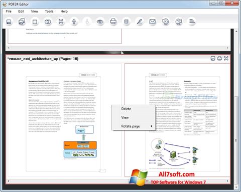 截图 PDF24 Creator Windows 7