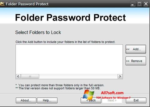 截图 Password Protect USB Windows 7