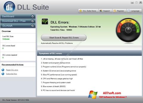 截图 DLL Suite Windows 7