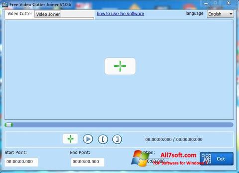 截图 Free Video Cutter Windows 7